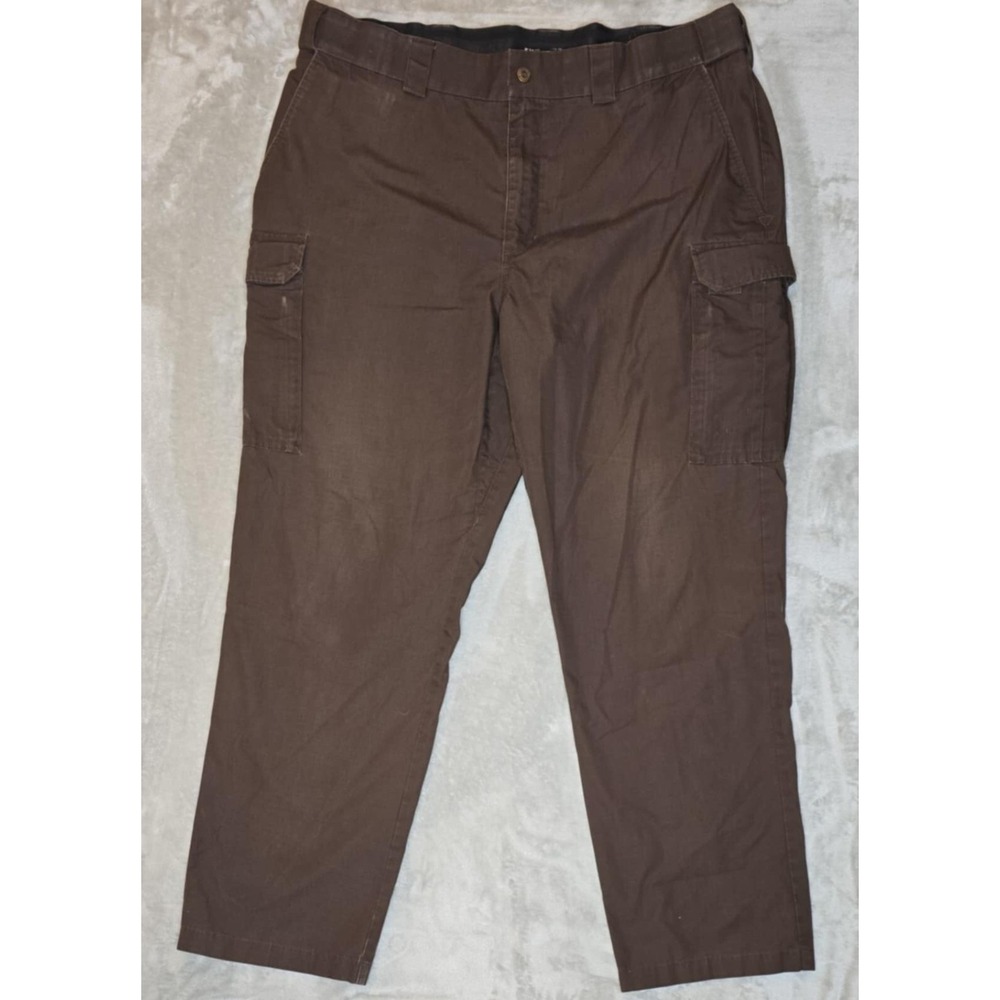 5.11 Tactical Mens Pants‎ 42 Brown Relaxed Cargo Combat Ripstop Faded Straight